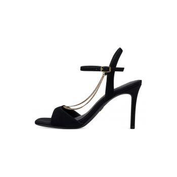 Sandale stiletto de piele