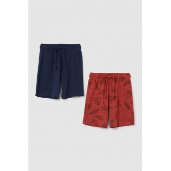 Set de pantaloni scurti cu snur de ajustare - 2 piese