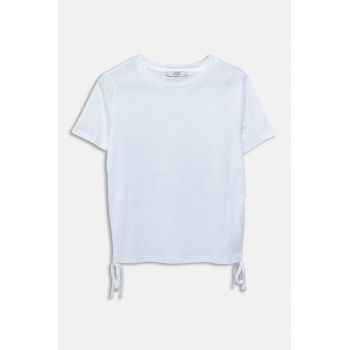 Tricou crop din bumbac