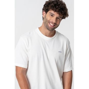 Tricou cu imprimeu grafic pe spate