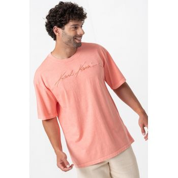 Tricou cu logo brodat