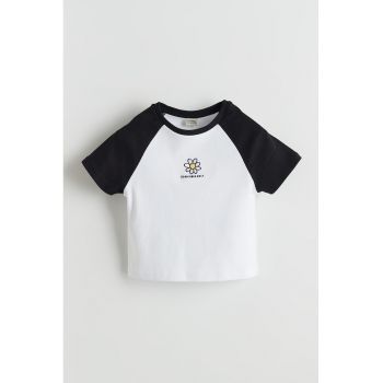 Tricou cu maneci raglan