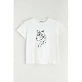 Tricou de bumbac cu imprimeu
