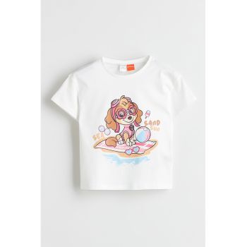 Tricou de bumbac cu Paw Patrol
