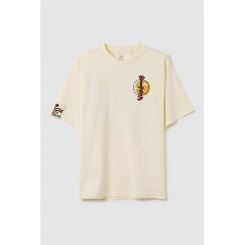 Tricou din bumbac cu imprimeu