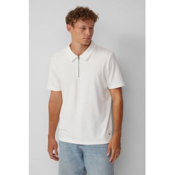 Tricou polo regular fit din bumbac