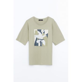 Tricou regular-fit din bumbac