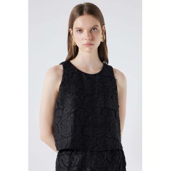 Bluza crop fara maneci