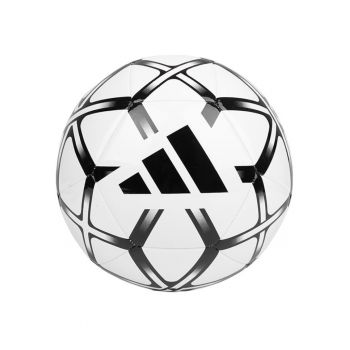 Minge fotbal Adidas Starlancer Club - marime 5 - alb/negru