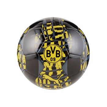 Minge fotbal Bvb Prematch Ball  Black-Faster Yell - marimea 5 - negru