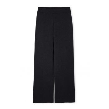Pantaloni regular fit cu talie medie
