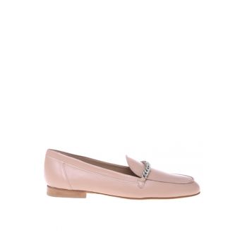 Pantofi loafer de piele cu detaliu metalic