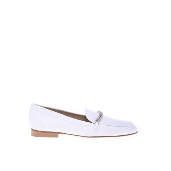 Pantofi loafer de piele cu detaliu metalic