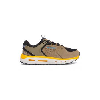 Pantofi sport Summit Trek cu insertii din piele intoarsa