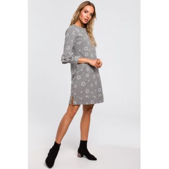 Rochie cu volane la maneci -
