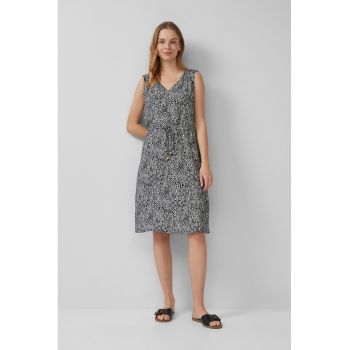 Rochie fara maneci cu talie ajustabila