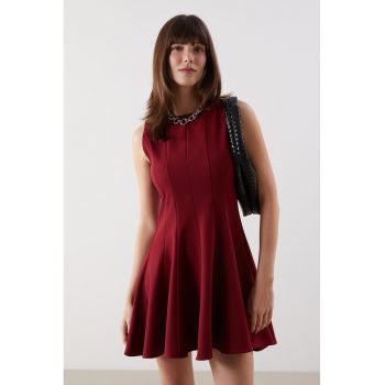 Rochie uni evazata