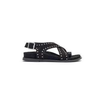 Sandale dama -  590486 - Textil - Negru -