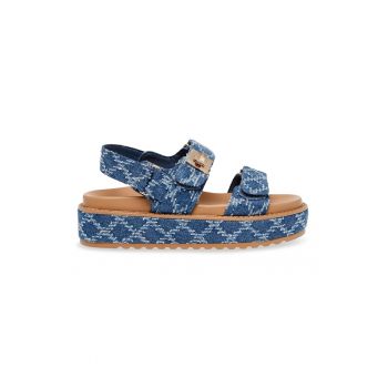 Sandale slingback flatform