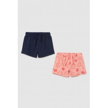 Set de pantaloni scurti cu snur de ajustare in talie - 2 perechi