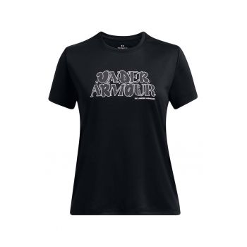 Tricou cu logo pe piept pentru fitness Wordmark