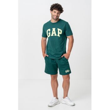 Tricou de bumbac cu imprimeu logo