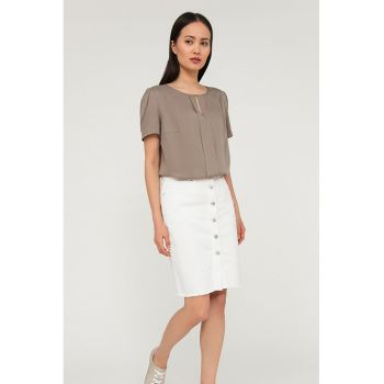 Bluza cu decupaj lacrima