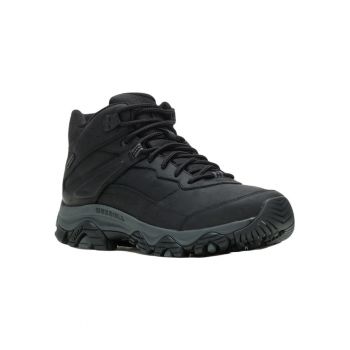 Ghete trekking impermeabile barbati Moab Adventure 3 Mid J003823 -  Piele naturala - Negru