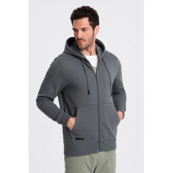 Hanorac  OM-SSBZ-0160 - Barbati - Cu fermoar - Cu gluga
