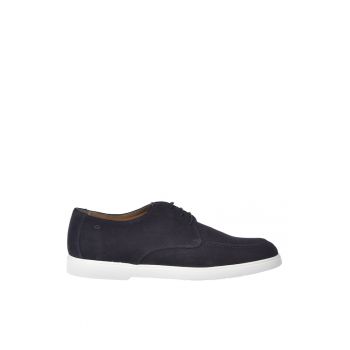 Pantofi derby din piele intoarsa