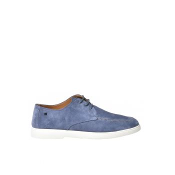 Pantofi derby din piele intoarsa