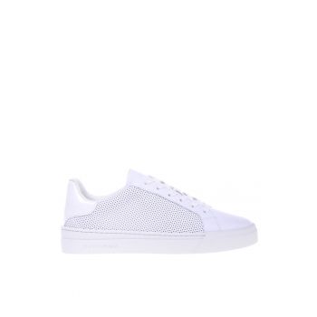 Pantofi sport cu garnituri de piele