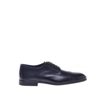 Pantofi uni din piele