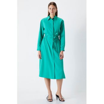Rochie midi evazata