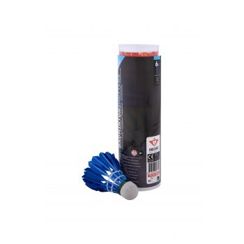 Set 6 flurutasi colorati badminton cu pene