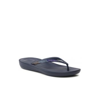 Slapi dama  Iqushion Ombre Sparkle - negru - material sintetic - confortabili