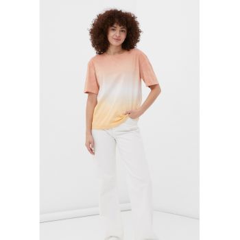 Tricou lejer in degrade