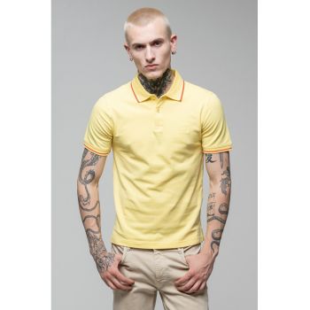 Tricou polo cu logo brodat
