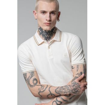 Tricou polo cu logo brodat
