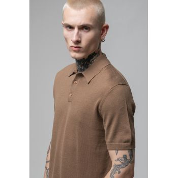 Tricou polo cu model uni