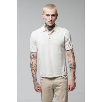 Tricou polo cu model uni