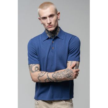 Tricou polo cu model uni