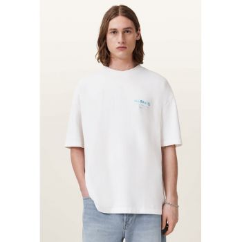 Tricou supradimensionat din bumbac cu logo Underground Tricou supradimensionat din bumbac cu logo Underground