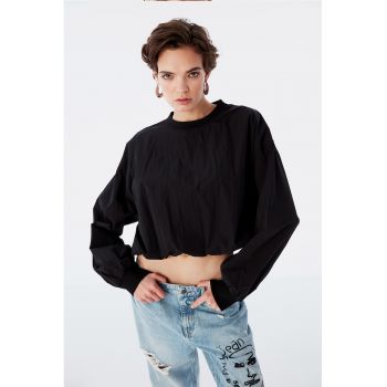 Bluza crop lejera