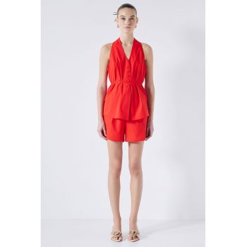 Bluza cu decolteu in V