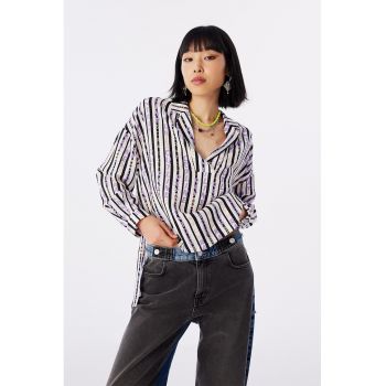 Bluza-tunica cu terminatie asimetrica