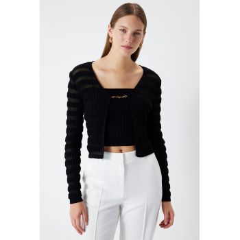 Cardigan crop