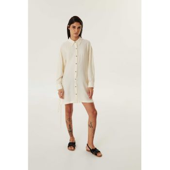 Rochie-camasa cu snururi laterale