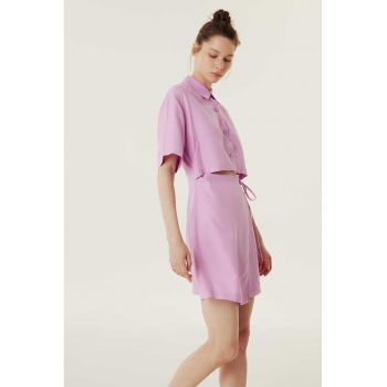 Rochie-camasa din amestec de lyocell cu model 2 in 1