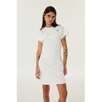 Rochie mini cambrata cu model 2 in 1